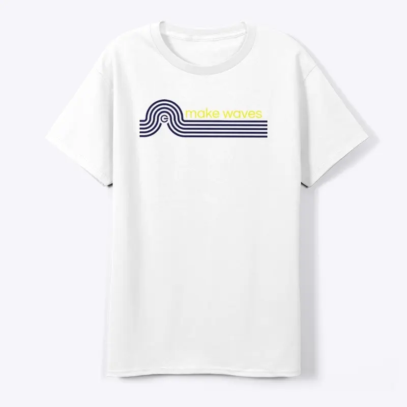 Make Waves Light Tee