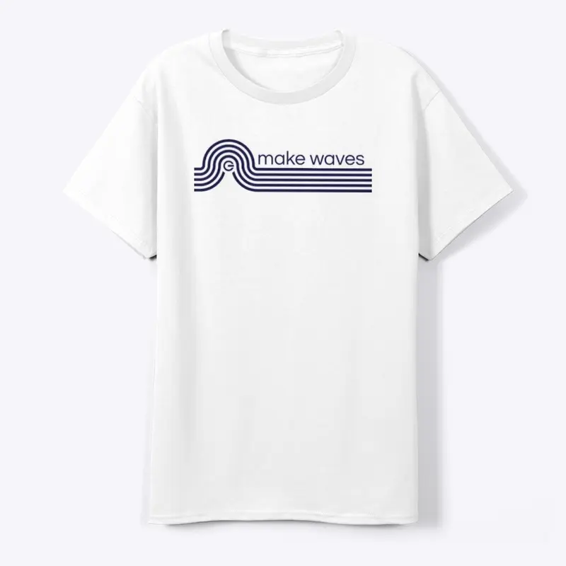 Make Waves Purple Light Tee